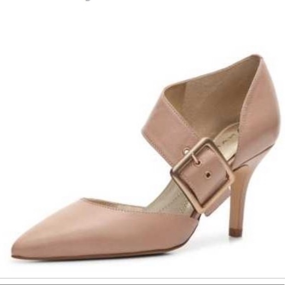 Tahari Shoes - Tahari Slingback Pink Nude Camelot Heels